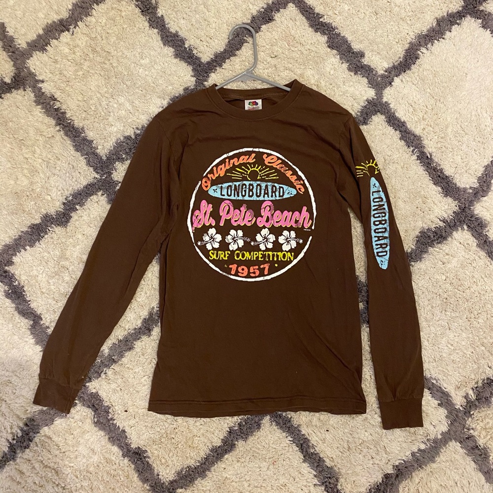 St. Pete Beach Surf Competition Long Sleeve Tee